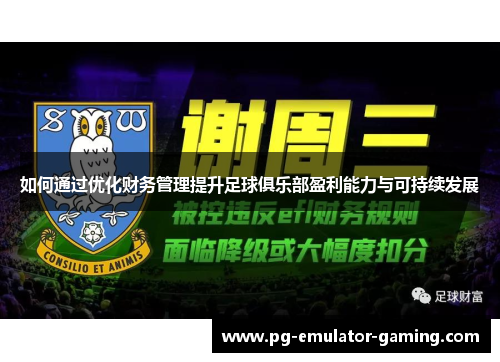 如何通过优化财务管理提升足球俱乐部盈利能力与可持续发展 如何通过优化财务管理提升足球俱乐部盈利能力与可持续发展